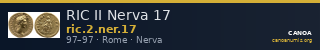 RIC II Nerva 17 — CANOA