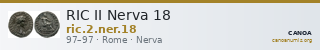 RIC II Nerva 18 — CANOA