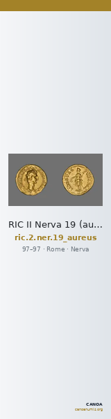 RIC II Nerva 19 (aureus) — CANOA