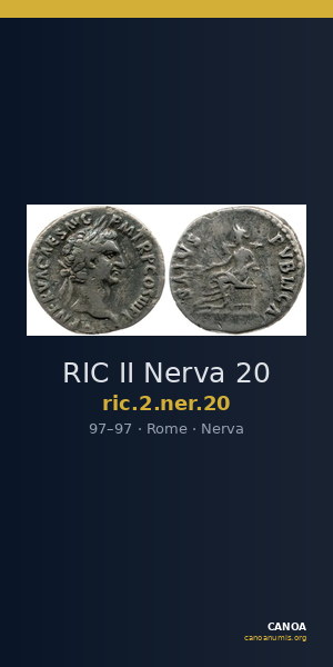 RIC II Nerva 20 — CANOA