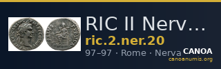 RIC II Nerva 20 — CANOA
