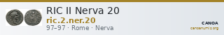 RIC II Nerva 20 — CANOA