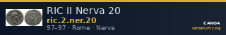 RIC II Nerva 20 — CANOA
