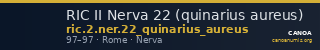 RIC II Nerva 22 (quinarius aureus) — CANOA