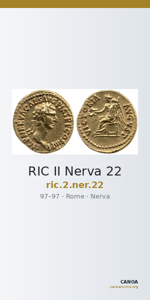 RIC II Nerva 22 — CANOA