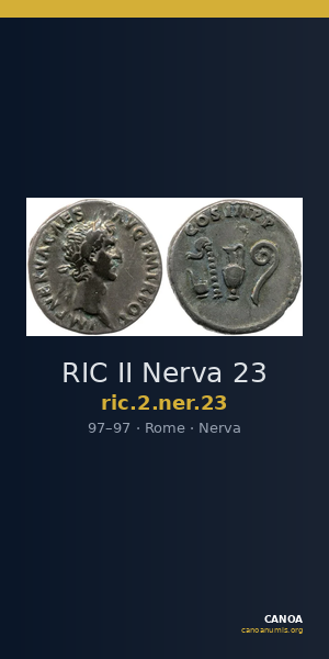 RIC II Nerva 23 — CANOA