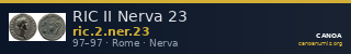 RIC II Nerva 23 — CANOA