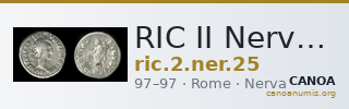 RIC II Nerva 25 — CANOA