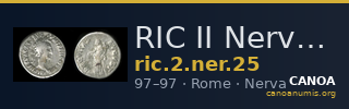 RIC II Nerva 25 — CANOA