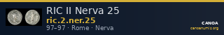 RIC II Nerva 25 — CANOA
