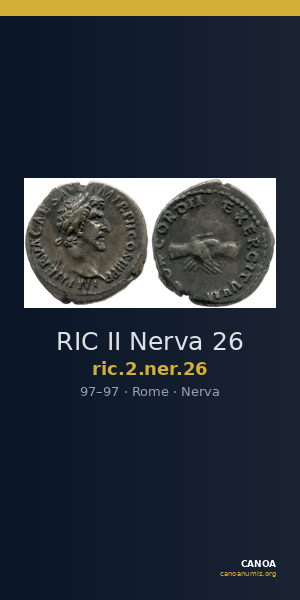RIC II Nerva 26 — CANOA