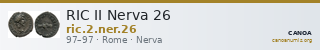RIC II Nerva 26 — CANOA