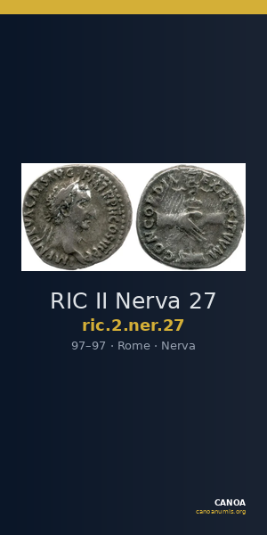 RIC II Nerva 27 — CANOA