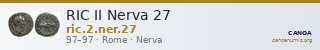 RIC II Nerva 27 — CANOA