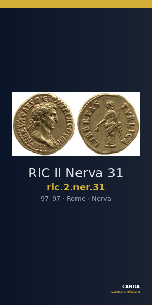 RIC II Nerva 31 — CANOA