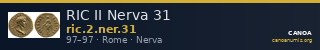 RIC II Nerva 31 — CANOA