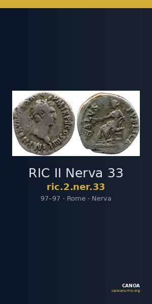 RIC II Nerva 33 — CANOA