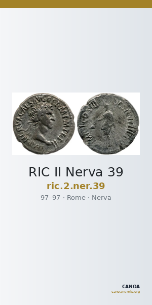 RIC II Nerva 39 — CANOA