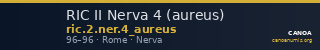 RIC II Nerva 4 (aureus) — CANOA