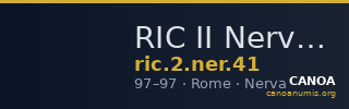 RIC II Nerva 41 — CANOA