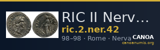 RIC II Nerva 42 — CANOA