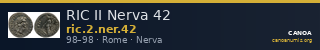 RIC II Nerva 42 — CANOA