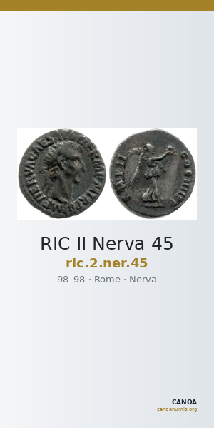 RIC II Nerva 45 — CANOA