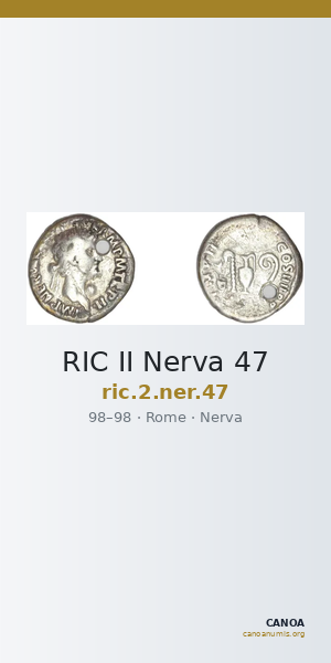RIC II Nerva 47 — CANOA