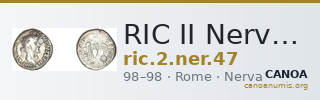 RIC II Nerva 47 — CANOA