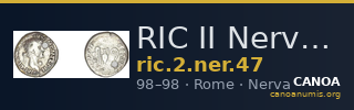 RIC II Nerva 47 — CANOA