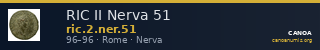 RIC II Nerva 51 — CANOA