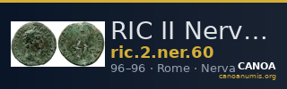 RIC II Nerva 60 — CANOA