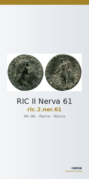 RIC II Nerva 61 — CANOA
