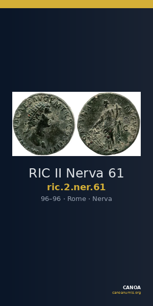 RIC II Nerva 61 — CANOA