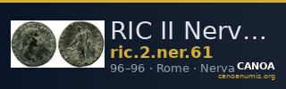 RIC II Nerva 61 — CANOA