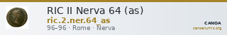 RIC II Nerva 64 (as) — CANOA