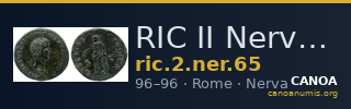 RIC II Nerva 65 — CANOA
