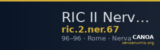 RIC II Nerva 67 — CANOA