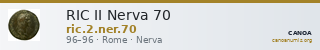 RIC II Nerva 70 — CANOA