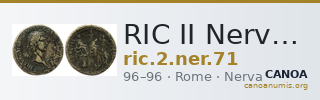 RIC II Nerva 71 — CANOA