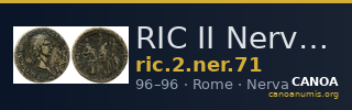 RIC II Nerva 71 — CANOA