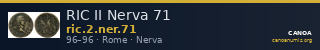 RIC II Nerva 71 — CANOA