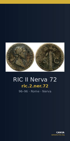 RIC II Nerva 72 — CANOA