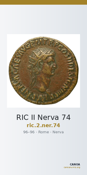 RIC II Nerva 74 — CANOA