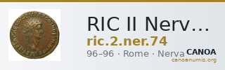 RIC II Nerva 74 — CANOA