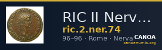 RIC II Nerva 74 — CANOA