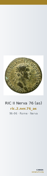 RIC II Nerva 76 (as) — CANOA