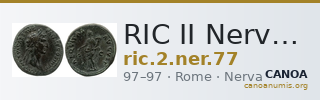 RIC II Nerva 77 — CANOA