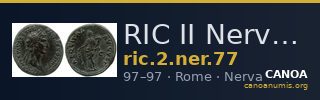 RIC II Nerva 77 — CANOA