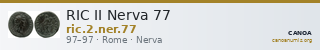 RIC II Nerva 77 — CANOA